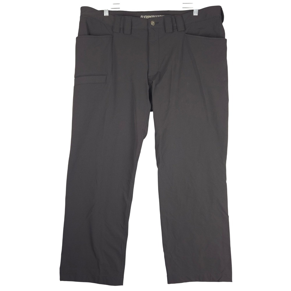 Duluth Trading‎ Co Flexpedition Mens Black Hiking Work Pants 42x32 (Fits 42x29)